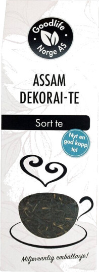 Goodlife assam dekorai te løsvekt 80 g Goodlife assam dekorai te løsvekt 80 g