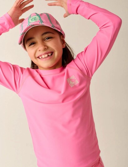 TUMBLE "N DRY Tnd Santiago Swim Ls   Pink   86/92