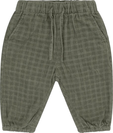 Minymo Pants Corduroy Aop W. Lining Khaki green 68 Minymo Pants Corduroy Aop W. Lining Khaki green 68