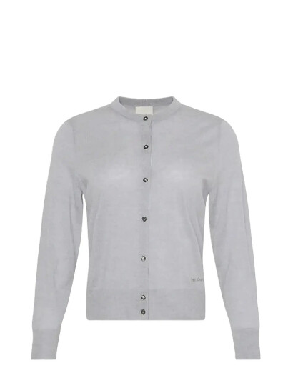 Calvin Klein Merino Cardigan - Grey - XL
