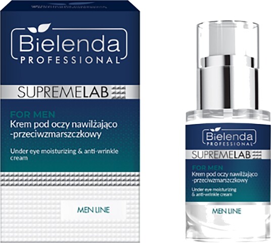 Bielenda Professional SUPREMELAB MEN LINE Under Eye Moisturizing & Ant Bielenda Professional SUPREMELAB MEN LINE Under Eye Moisturizing & Ant