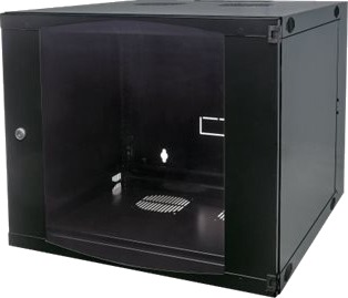 Intellinet Network Cabinet Wall Mount (Double Section Hinged Swing Out) 12U Usable Depth 385Mm Width 465Mm Black Intellinet Network Cabinet Wall Mount (Double Section Hinged Swing Out) 12U Usable Depth 385Mm Width 465Mm Black