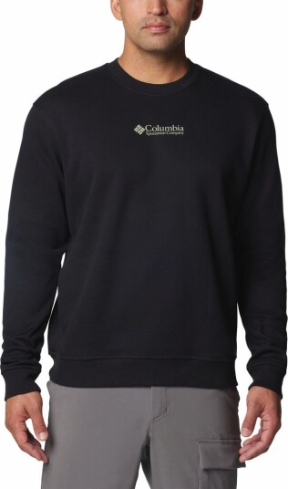 Columbia Montrail Columbia Men's Meridian Creek Crew Black Csc Center Chest L Columbia Montrail Columbia Men's Meridian Creek Crew Black Csc Center Chest L