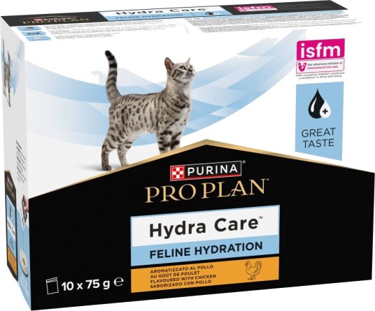 Purina Pro Plan Veterinary Diets Våtfôr Veterinary Diets Feline Til En Spesialpris Hydra Care Kylling 20 X 75 G 20 X 85 G 20 X 75 G