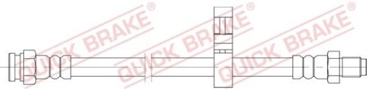 Bremseslange QUICK BRAKE 32.128