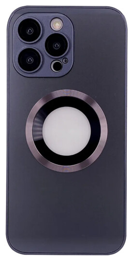 SiGN iPhone 15 Deksel med linsebeskyttelse Logo View Svart