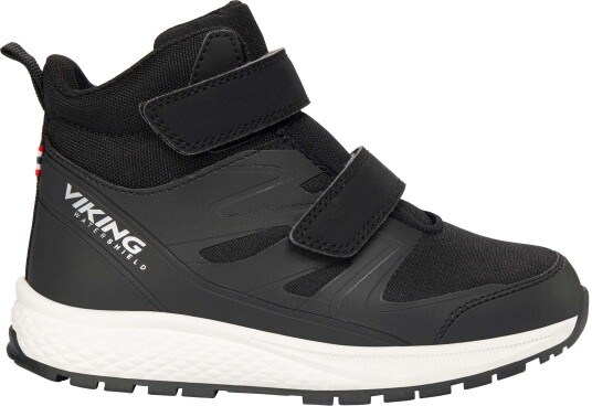 Viking Equip Mid WP 2V Sneakers Svart 32 Viking Equip Mid WP 2V Sneakers Svart 32
