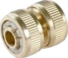 Hageslange Greenmill GB1014C Slangereparatorkobling i messing 1/2"