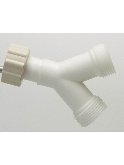 Neoperl Y-rør 34mm Med Union 3/4" - Plast Hydraulikk Tilbehør