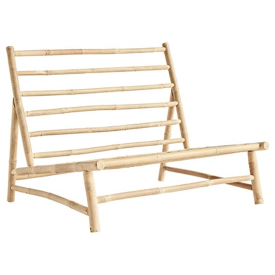 Tine K Tine K Loungestol Bambus 100 cm Naturfarget