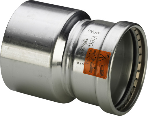 108,0 x 88,9 mm Sanpress Inox-reduksjon