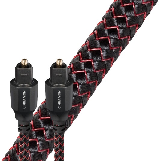 AudioQuest Cinnamon Optisk kabel Rød