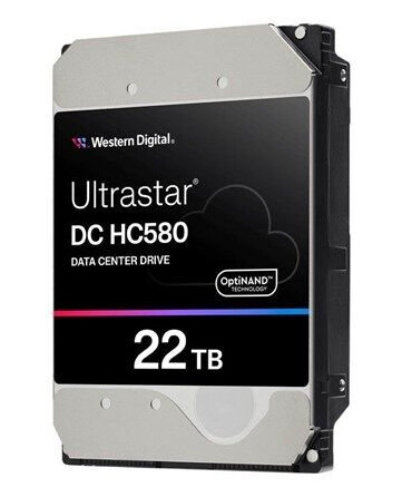 WD Ultrastar DC HC580 22TB Harddisk 3.5" SATA 7200 RPM WD Ultrastar DC HC580 22TB Harddisk 3.5" SATA 7200 RPM