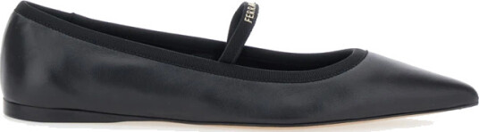 Ferragamo Dame Sko Svart 38 1/2 EU,
