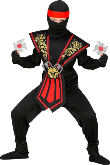 Red Kombat Ninja Kostume