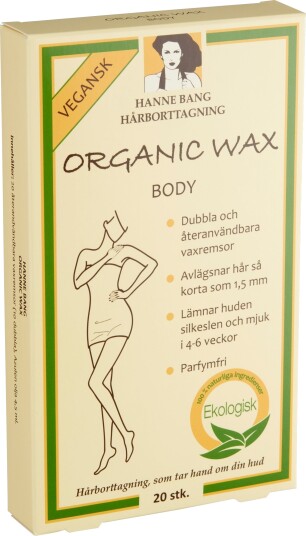 Hanne Bang Hårborttagning Organic Wax BODY Hanne Bang Hårborttagning Organic Wax BODY