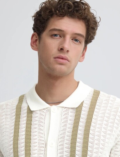 Casual Friday Cfholla Knit Cream L