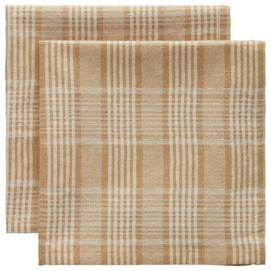 Decotique Rita Serviett 45x45 cm 2 pk Beige Decotique Rita Serviett 45x45 cm 2 pk Beige