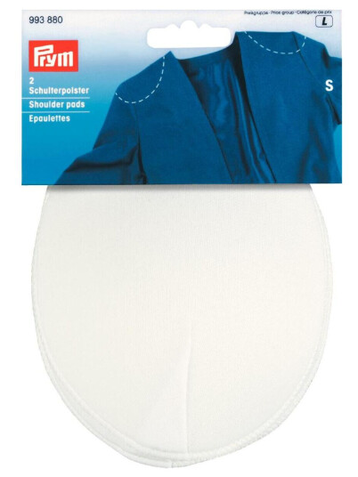Skulderpute raglan S ,  hvit
