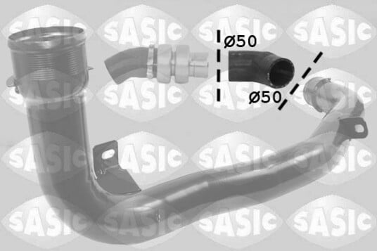 SASIC 3330058 Ladeluftslange