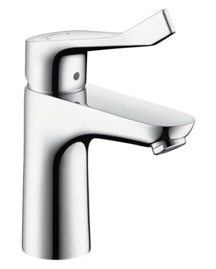 Hansgrohe focus care 100 basin mixer with extra long handle Hansgrohe focus care 100 basin mixer with extra long handle