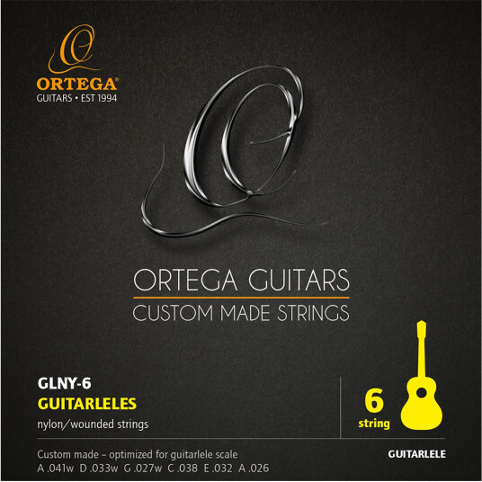 Ortega GLNY-6 Strengesett Guitarlele