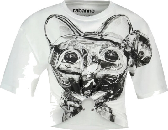 Rabanne Dame Topper Hvit M,