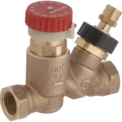 BROEN BALLOREX THERMO DN20 50–60 °C INKLUDERT TERMOMETER OG ISO.