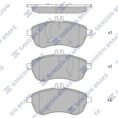 Hi Q SP2284 Bremseklosser