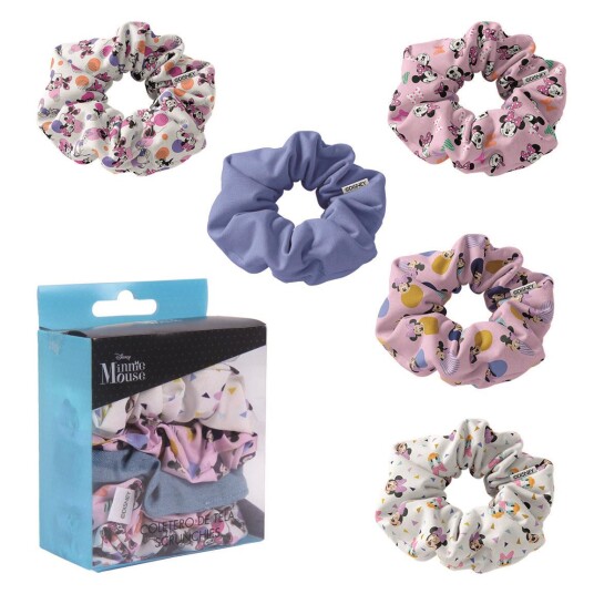 Cerda - Hair Accessories Scrunchies 5 pieces - Disney Minnie  2500001911 
