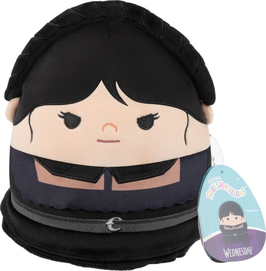 Squishmallows Squishmallows 20 Cm Wednesday In Dance Dress - Black - ONE SIZE Squishmallows Squishmallows 20 Cm Wednesday In Dance Dress - Black - ONE SIZE