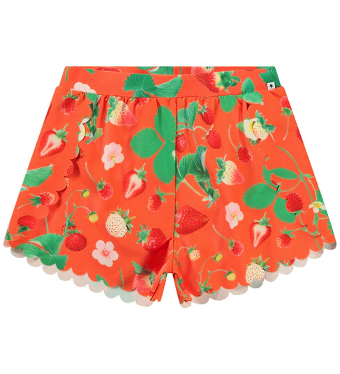 Molo Badeshorts UV50+ Neva Strawberry Ed 13 14 år 158 164 Badetøy Grønn Rød