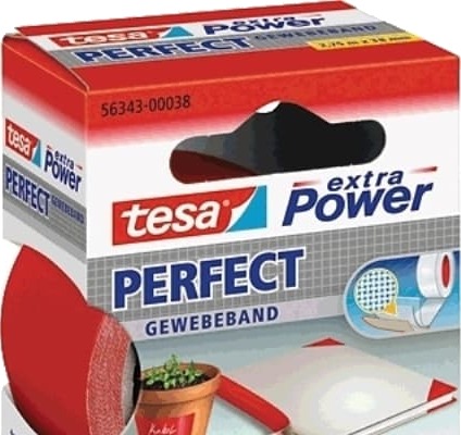 TESA 56343-00038 2,75 m Rød 38 mm 1 stykker