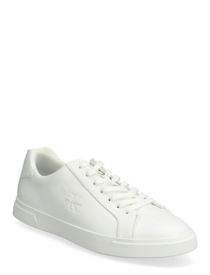 Calvin Klein Low Prof Cupsole Laceup Lth White 41 Calvin Klein Low Prof Cupsole Laceup Lth White 41