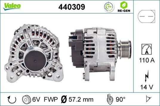 Dynamo VALEO 440309