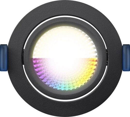EcoDim Smart Downlight RGBWW Sort IP54 2700-6000K 6w EcoDim Smart Downlight RGBWW Sort IP54 2700-6000K 6w