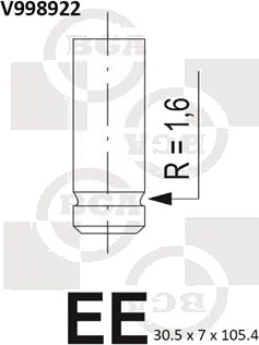 Innløpsventil BGA V998922
