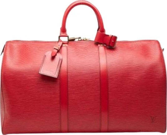 Louis Vuitton Vintage Dame Pre owned Rød ONE SIZE, Louis Vuitton Vintage Dame Pre owned Rød ONE SIZE,