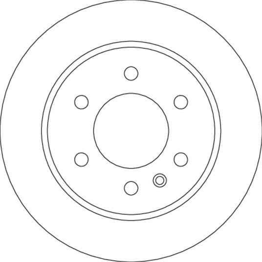 Bremseskive TRW DF6596S