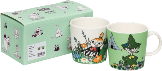 Moomin Arabia Lilla My & Snusmumriken mummikopp 2 deler 30 cl