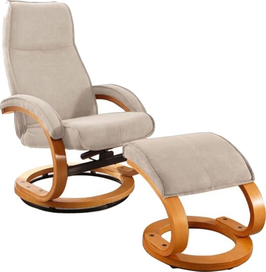 Pasha Lenestol Recliner Mikrofiber Beige / Tre Pasha Lenestol Recliner Mikrofiber Beige / Tre