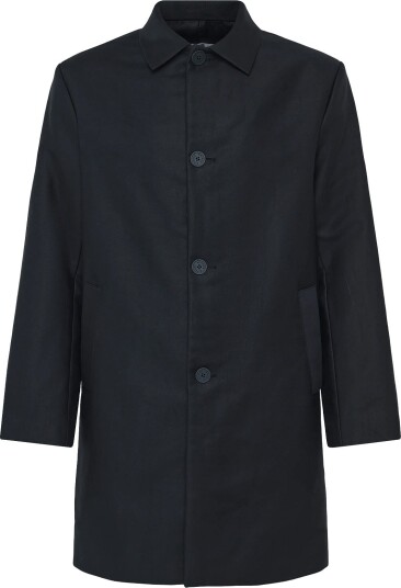 Maison Kitsune Bill Coat Navy L