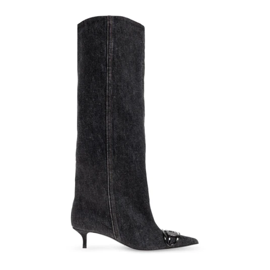 Diesel Dame Sko Svart 38 EU,