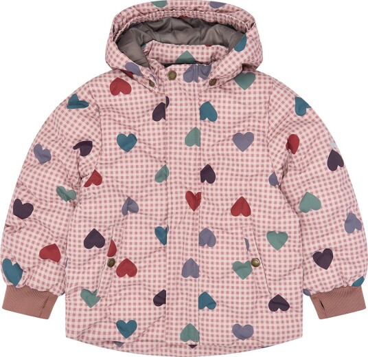 Mikk line Puffer Jacket Long Aop HEART AOP 140