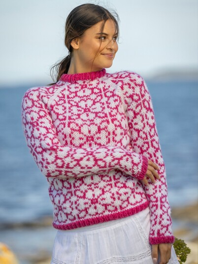 Viking Garn 2616-4d Bellis Genser