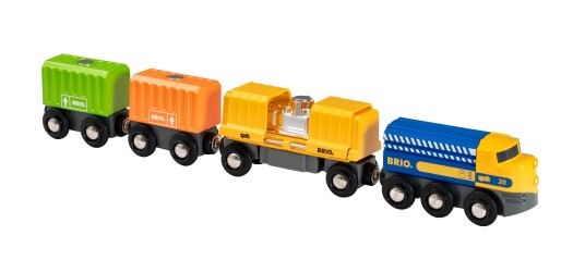 Brio Three-Wagon Cargo Train Brio Three-Wagon Cargo Train
