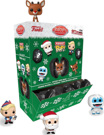 Funko Pocket POP! Coal: Rudolph One Random Pocket POP! Per Transaction