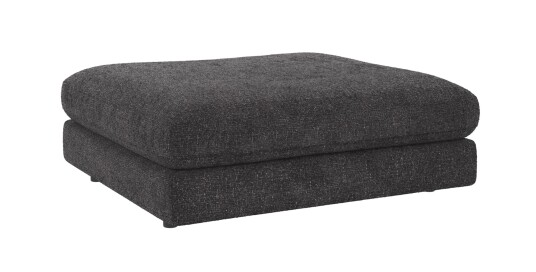 Rowico Home Duncan fotskammel Mørkegrå Robin 66 112 x 103 x 41 cm Grå