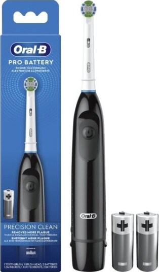 Oral-B Svart Batteritannbørste For Voksne