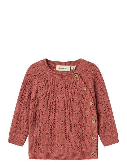 Lil"Atelier Nbfkajsa Ls Wrap Knit Lil Pink 56 Lil"Atelier Nbfkajsa Ls Wrap Knit Lil Pink 56